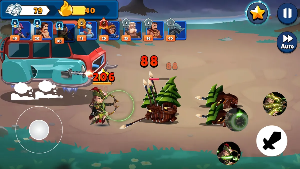 Chaotic War 3 Banner Chaotic War 3 gameplay screenshot
